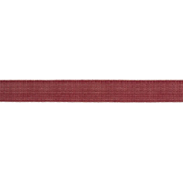 Schumacher Tweed Tape Wide trim in Red (86215)