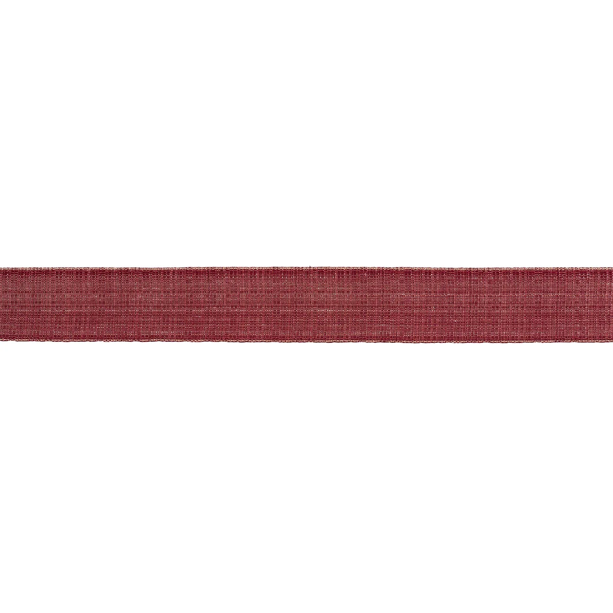 Schumacher Tweed Tape Wide trim in Red (86215)