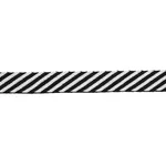 76100 | Twill Tape - Black Schumacher Twill Tape trim in Black (76100)