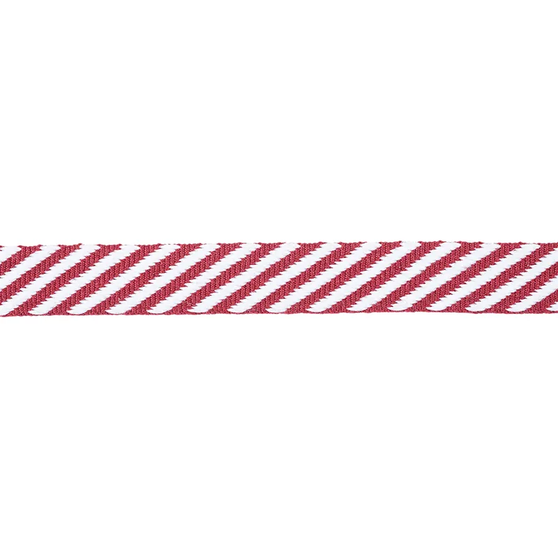 Schumacher Twill Tape trim in Burgundy (76104)