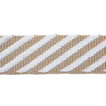 76101 | Twill Tape - Sand Schumacher Twill Tape trim in Sand (76101)