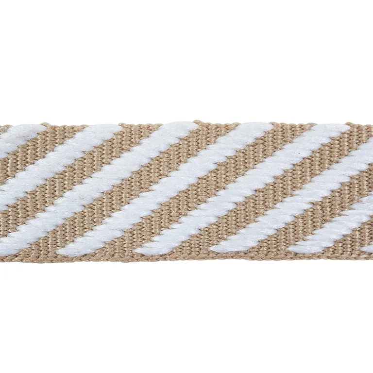 Schumacher Twill Tape trim in Sand (76101)