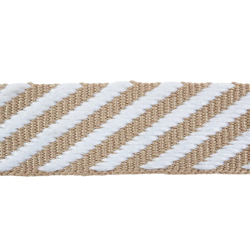 Schumacher Twill Tape trim in Sand (76101)