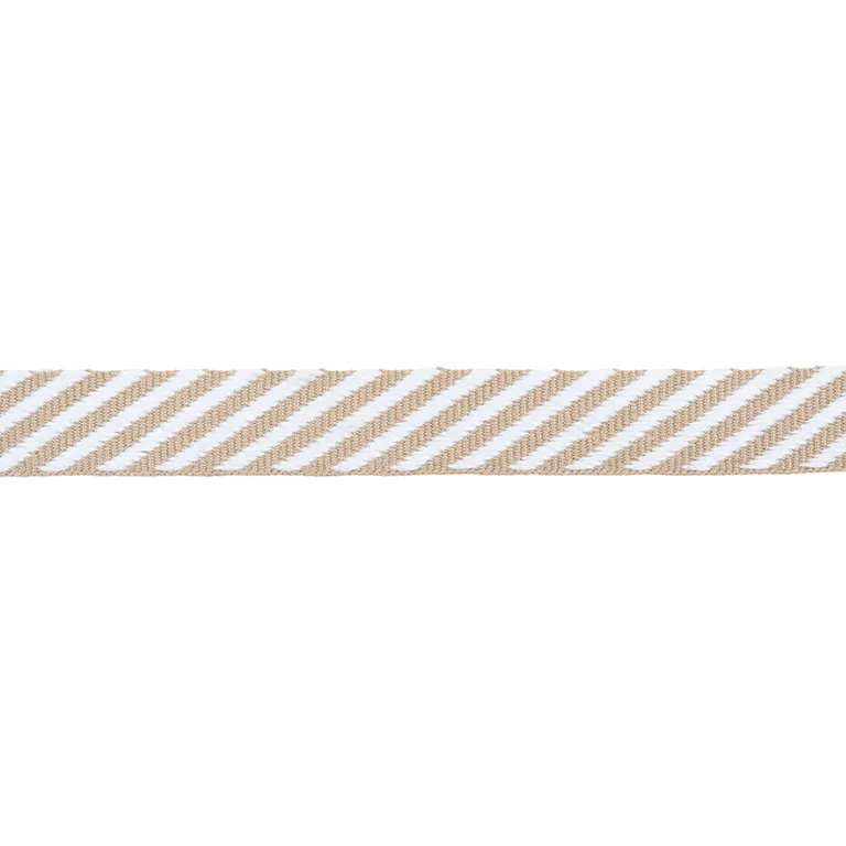 Schumacher Twill Tape trim in Sand (76101)