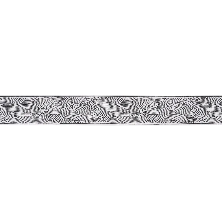 Schumacher Umi Tape trim in Black (86216)