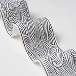 86216 | Umi Tape - Black Schumacher Umi Tape trim in Black (86216)