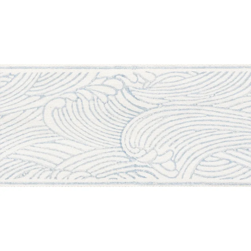 Schumacher Umi Tape trim in Sky (73720)