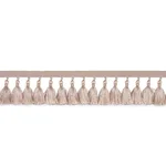 76802 | Valentin Silk Tassel - Blush Schumacher Valentin Silk Tassel trim in Blush (76802)