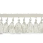 76800 | Valentin Silk Tassel - Ivory Schumacher Valentin Silk Tassel trim in Ivory (76800)