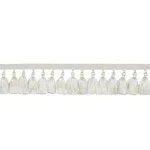 76800 | Valentin Silk Tassel - Ivory Schumacher Valentin Silk Tassel trim in Ivory (76800)