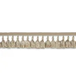 76801 | Valentin Silk Tassel - Sand Schumacher Valentin Silk Tassel trim in Sand (76801)