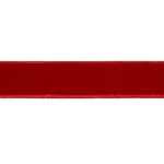 Schumacher Velvet Tape Medium trim in Crimson (80947)