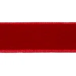 Schumacher Velvet Tape Medium trim in Crimson (80947)