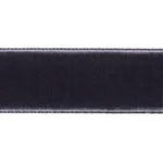 80950 | Velvet Tape Medium - Graphite Schumacher Velvet Tape Medium trim in Graphite (80950)