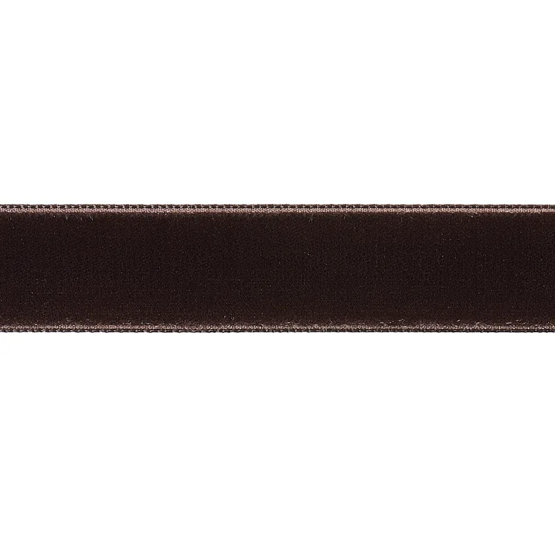 Schumacher Velvet Tape Medium trim in Truffle (80949)