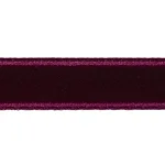 80928 | Velvet Tape Narrow - Aubergine Schumacher Velvet Tape Narrow trim in Aubergine (80928)
