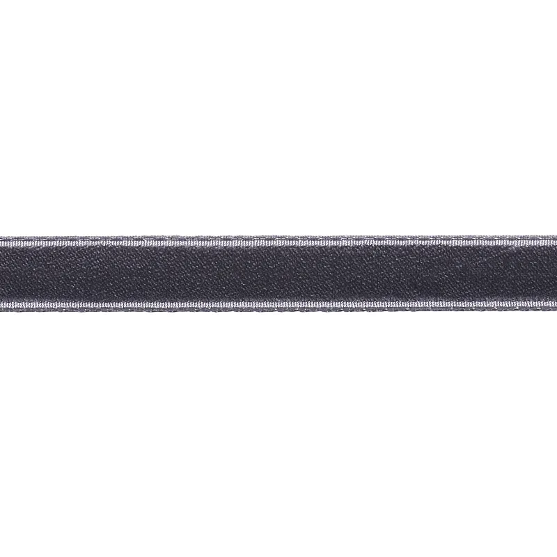 Schumacher Velvet Tape Narrow trim in Graphite (80930)