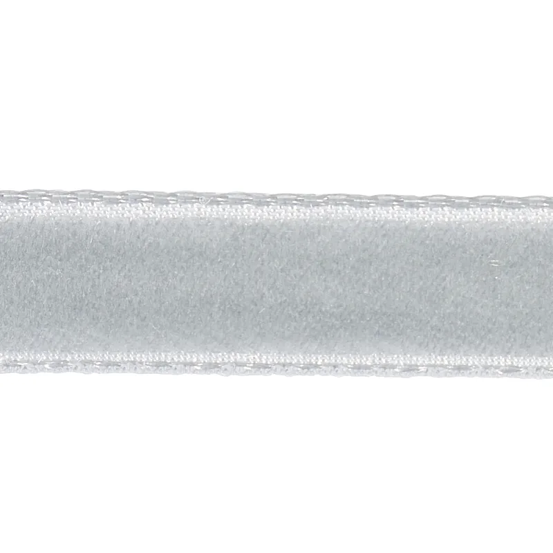 Schumacher Velvet Tape Narrow trim in Mineral (80922)