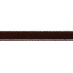 80929 | Velvet Tape Narrow - Truffle Schumacher Velvet Tape Narrow trim in Truffle (80929)
