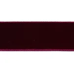 80968 | Velvet Tape Wide - Aubergine Schumacher Velvet Tape Wide trim in Aubergine (80968)