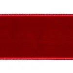 80967 | Velvet Tape Wide - Crimson Schumacher Velvet Tape Wide trim in Crimson (80967)