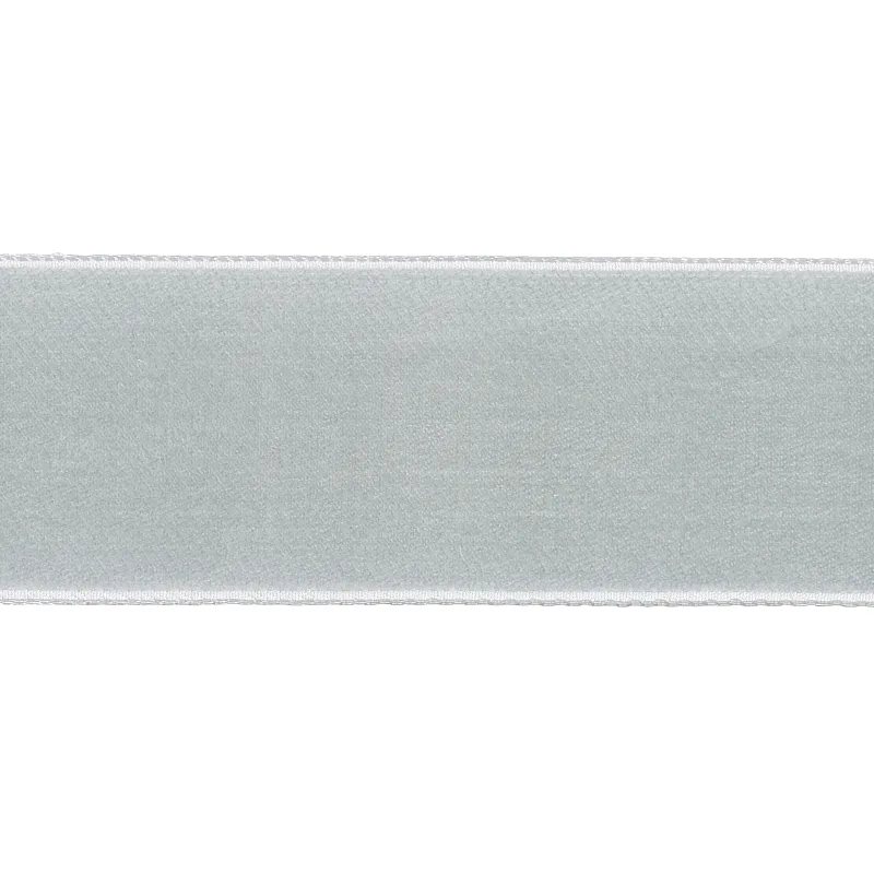 Schumacher Velvet Tape Wide trim in Mineral (80962)
