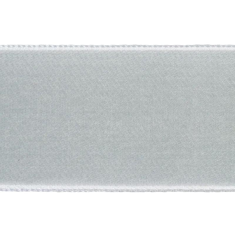 80962 | Velvet Tape Wide - Mineral Schumacher Velvet Tape Wide trim in Mineral (80962)