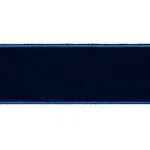 80964 | Velvet Tape Wide - Saphire Schumacher Velvet Tape Wide trim in Saphire (80964)