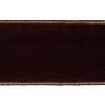 80969 | Velvet Tape Wide - Truffle Schumacher Velvet Tape Wide trim in Truffle (80969)