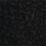 77482 | Vermicelli Beaded Tape - Black Schumacher Vermicelli Beaded Tape trim in Black (77482)