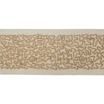 Schumacher Vermicelli Beaded Tape trim in Gold (77481)