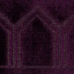 75736 | Vizier Velvet Tape - Aubergine Schumacher Vizier Velvet Tape trim in Aubergine (75736)