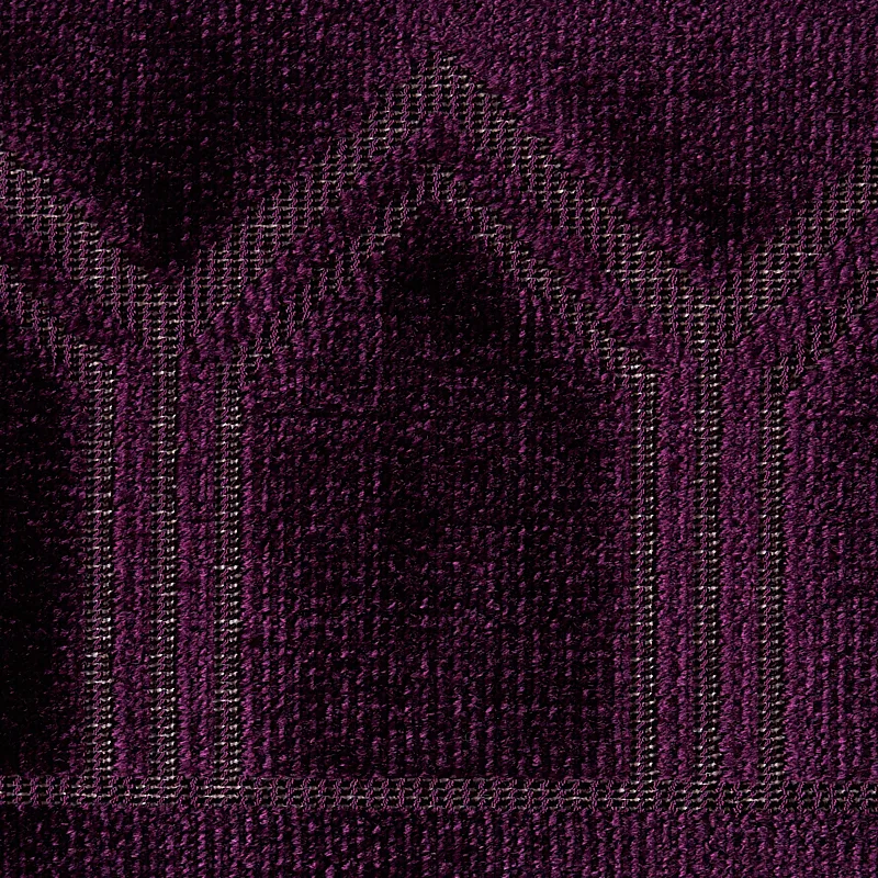 75736 | Vizier Velvet Tape - Aubergine Schumacher Vizier Velvet Tape trim in Aubergine (75736)