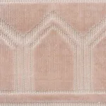 75733 | Vizier Velvet Tape - Blush Schumacher Vizier Velvet Tape trim in Blush (75733)