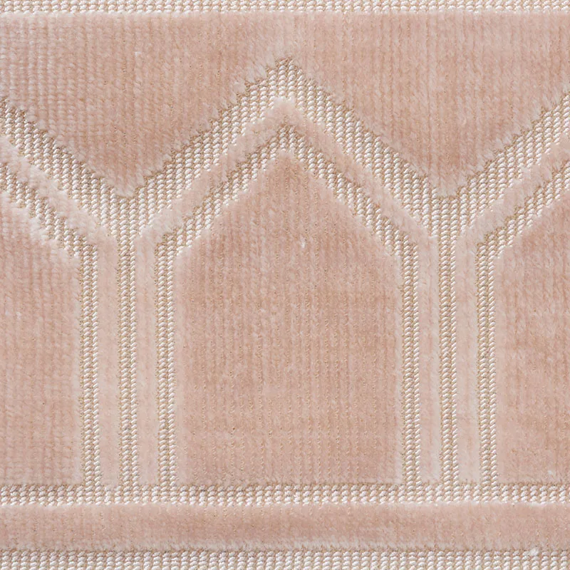 75733 | Vizier Velvet Tape - Blush Schumacher Vizier Velvet Tape trim in Blush (75733)