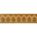 75734 | Vizier Velvet Tape - Gold Schumacher Vizier Velvet Tape trim in Gold (75734)