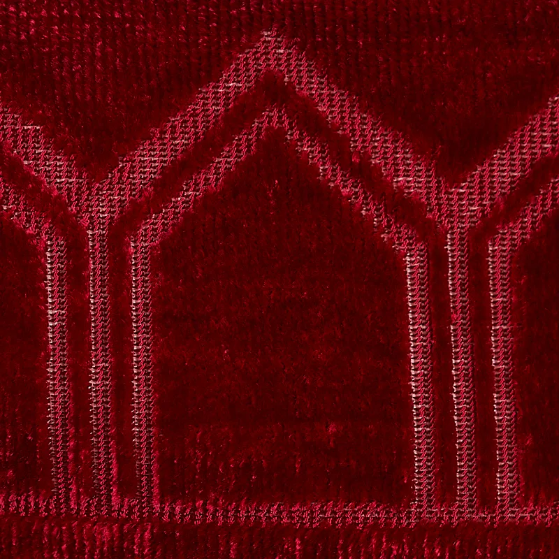 75735 | Vizier Velvet Tape - Ruby Schumacher Vizier Velvet Tape trim in Ruby (75735)