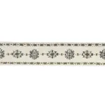 68960 | Wallis Tape - Diamond Schumacher Wallis Tape trim in Diamond (68960)