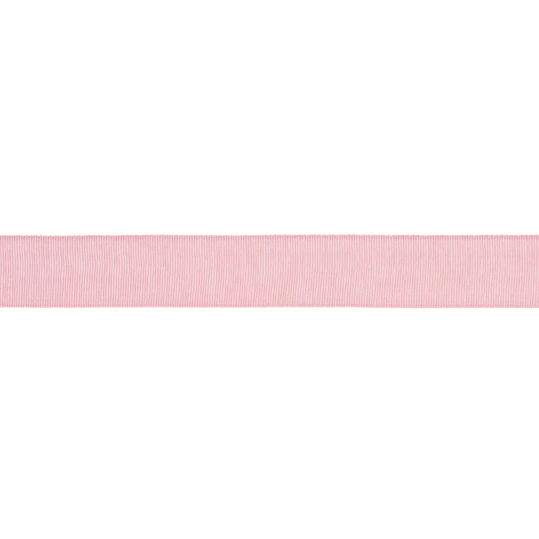 Schumacher Wide Faille Tape trim in Blush (83870)