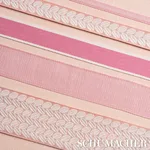 83870 | Wide Faille Tape - Blush Schumacher Wide Faille Tape trim in Blush (83870)