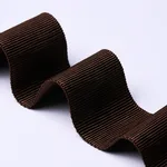 83873 | Wide Faille Tape - Chocolate Schumacher Wide Faille Tape trim in Chocolate (83873)
