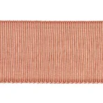 Schumacher Wide Faille Tape trim in Peach (83871)