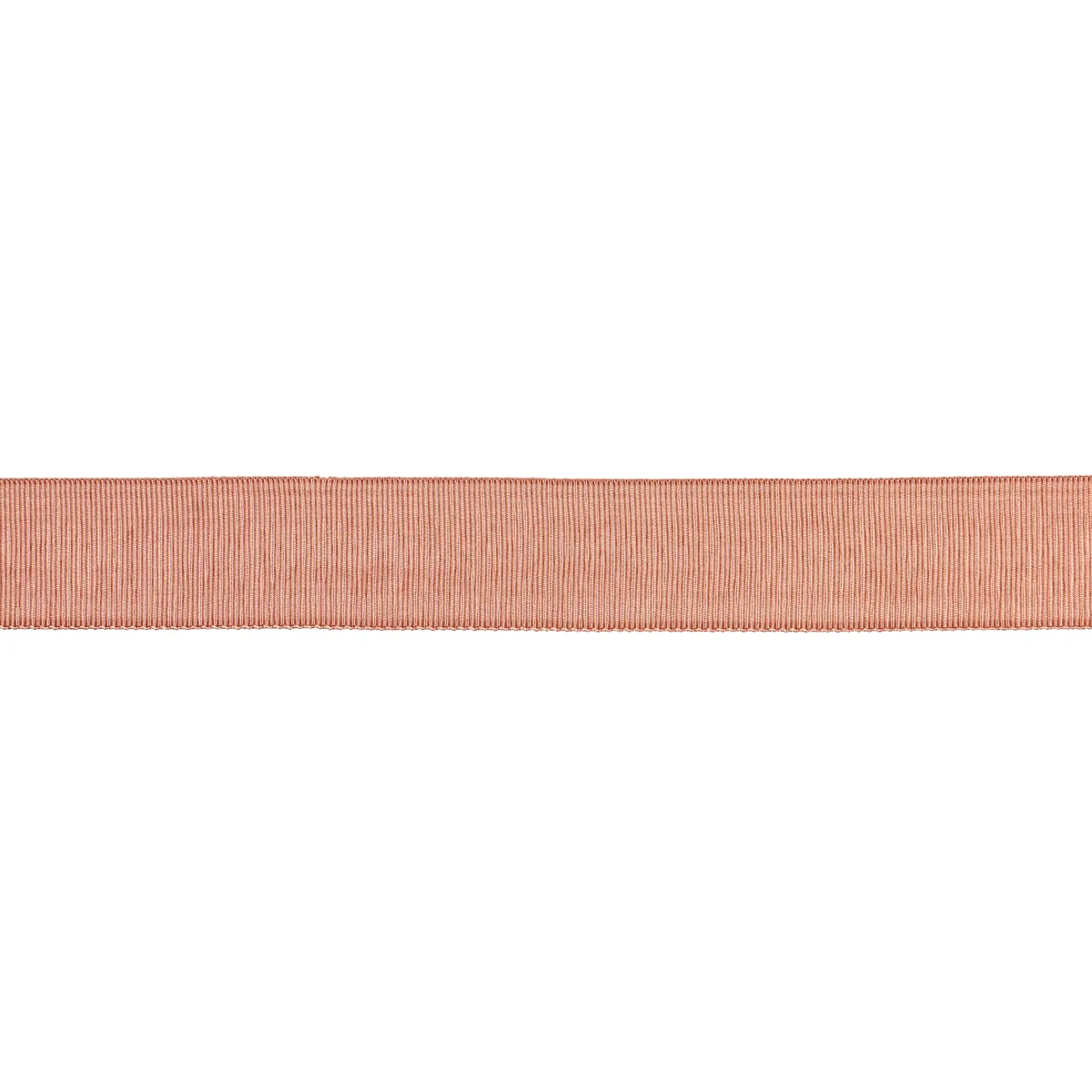 Schumacher Wide Faille Tape trim in Peach (83871)