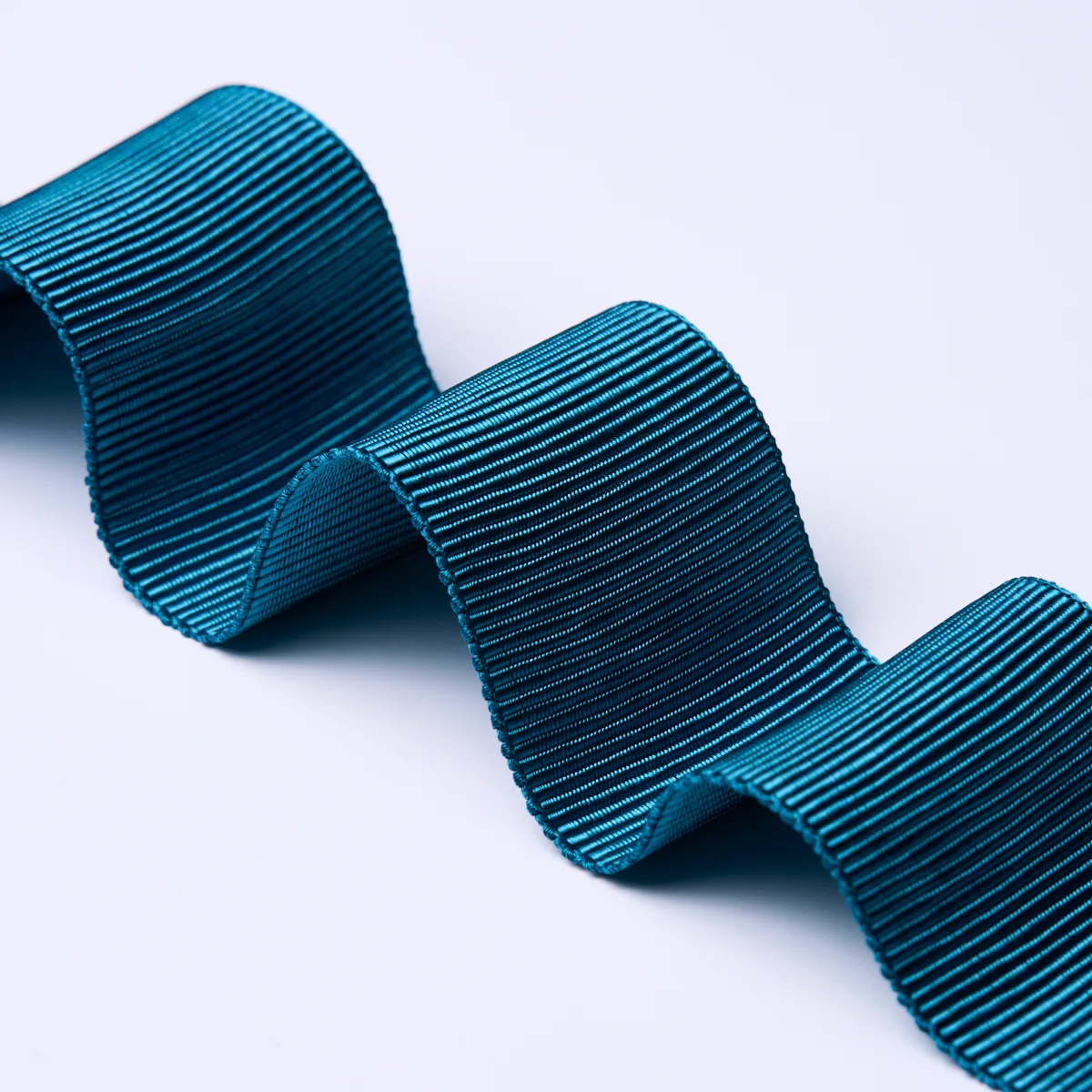 83874 | Wide Faille Tape - Peacock Schumacher Wide Faille Tape trim in Peacock (83874)