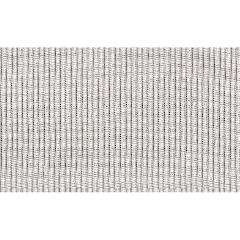 Schumacher Wide Faille Tape trim in Silver (70719)