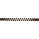 86360 | Winding River Tape - Black & Camel Schumacher Winding River Tape trim in Black & Camel (86360)