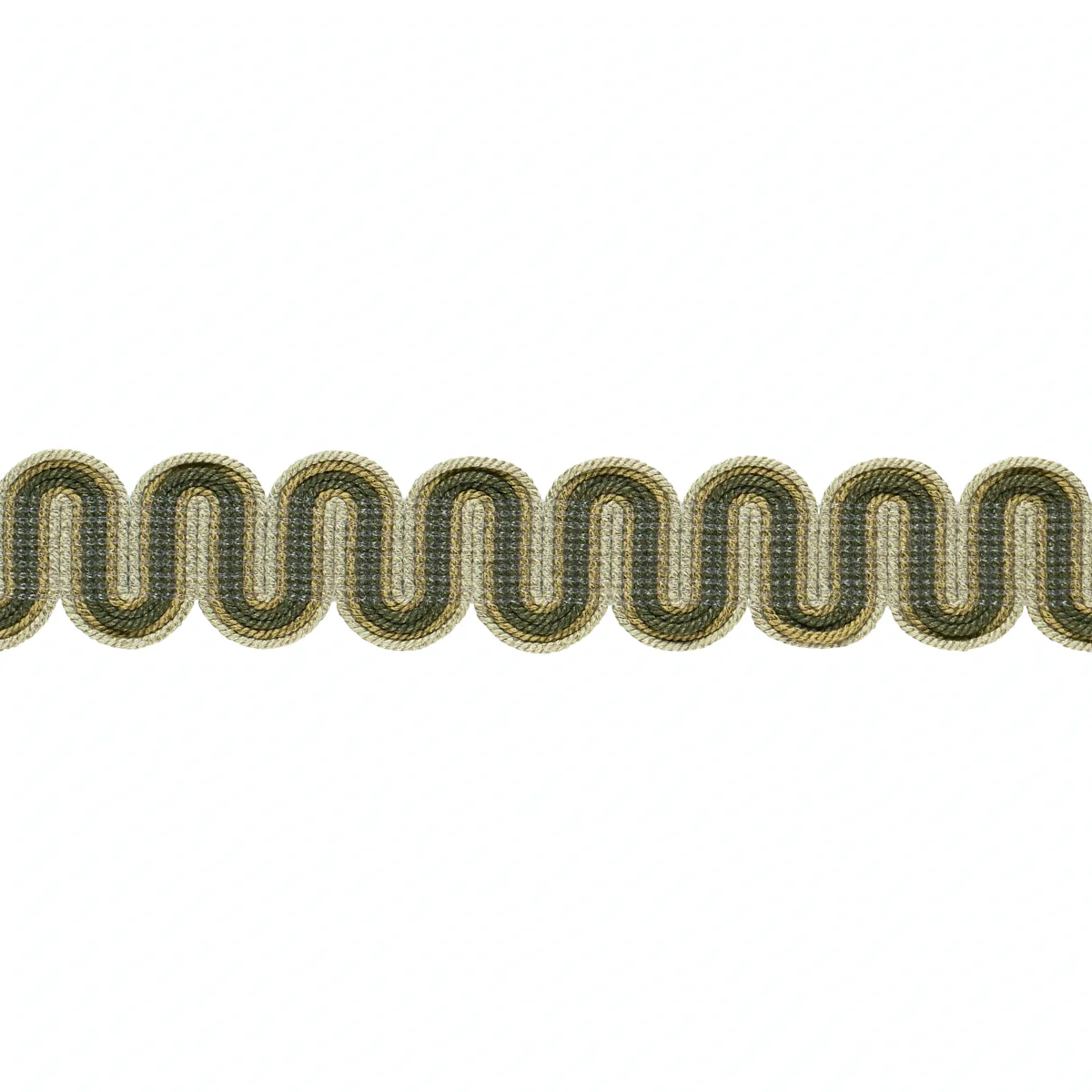 Schumacher Winding River Tape trim in Green (86363)