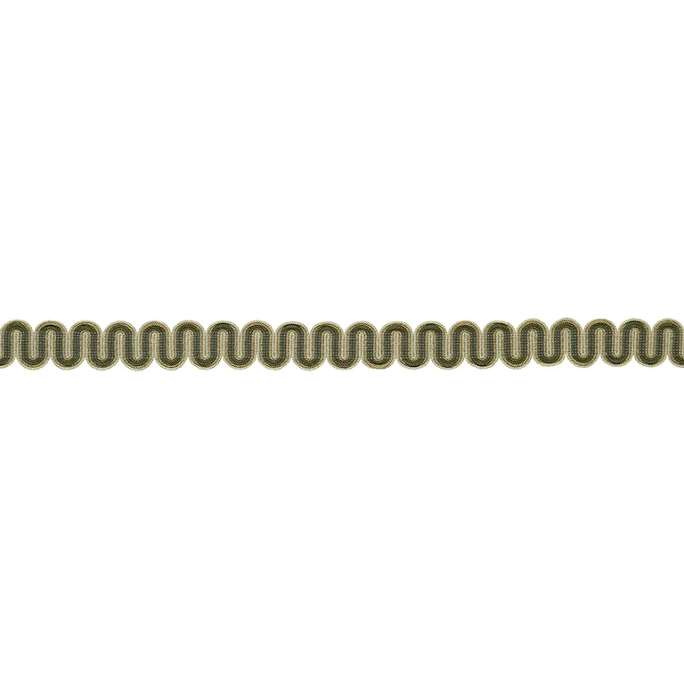 Schumacher Winding River Tape trim in Green (86363)