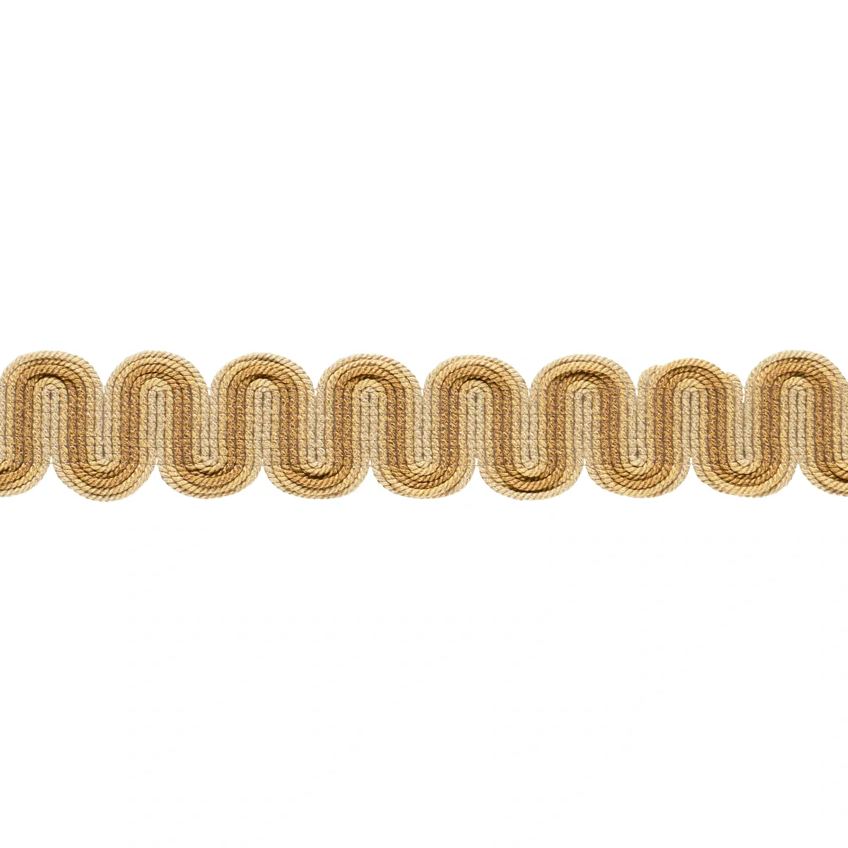 Schumacher Winding River Tape trim in Ochre (86362)