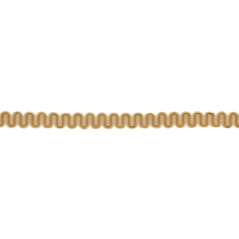 Schumacher Winding River Tape trim in Ochre (86362)